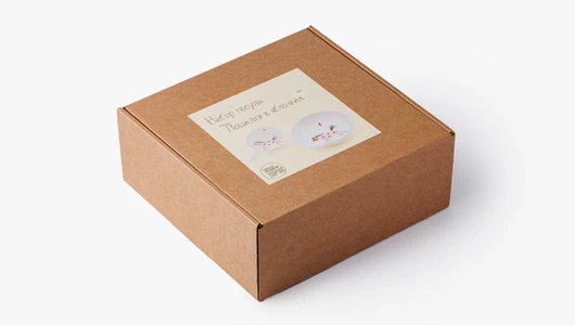 Набор посуды "Лошадки в яблочках"