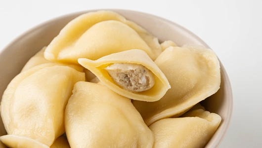 Пельмени рыбные из трески с кальмаром, зам, ВЕС