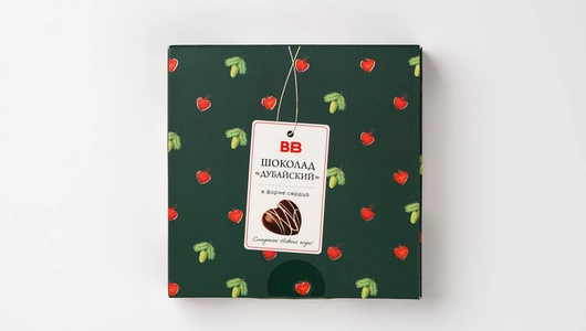 Шоколад "Дубайский" в&nbsp;форме сердца