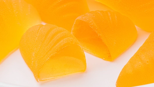 Мармелад жевательный "Апельсиновый" с соком, веган Мармелад жевательный "Апельсиновый" с соком, веган