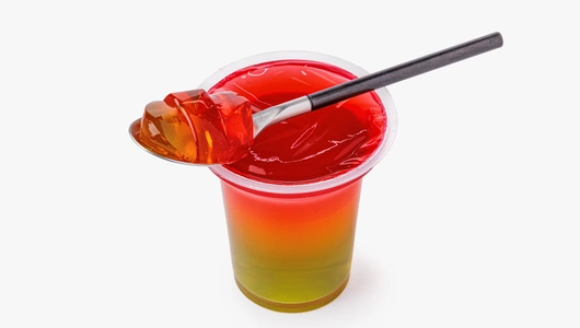 Десерт многослойный с&nbsp;фруктовым соком