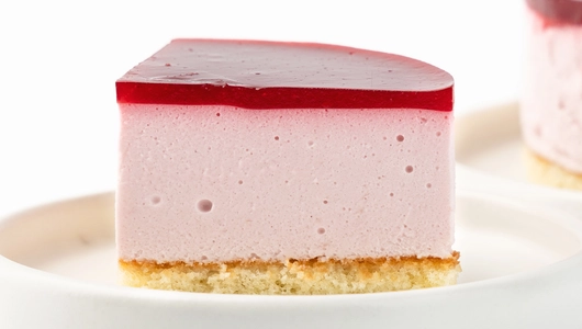 Торт-мини "Половинки" малиновый мусс