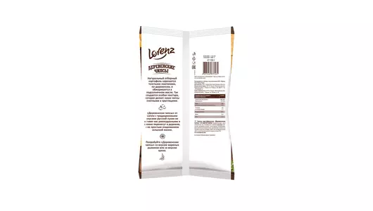 Чипсы картофельные Lorenz Деревенские чипсы со вкусом хрена 150 г Чипсы картофельные Lorenz Деревенские чипсы со вкусом хрена 150 г