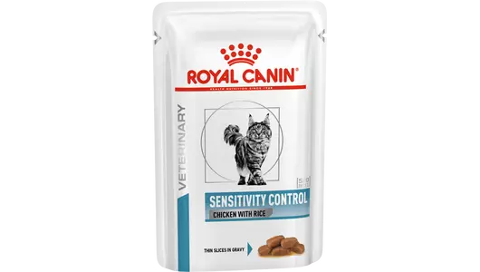 ROYAL CANIN Sensitivity Control Chicken Корм влаж.диет.курица/рис при пищ.неперен.д/кошек 85г