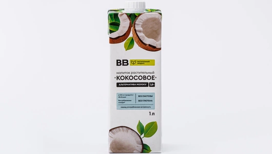 Напиток растительный "Moloko кокосовое", 1л