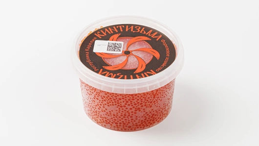 Икра форели соленая зам. 500г