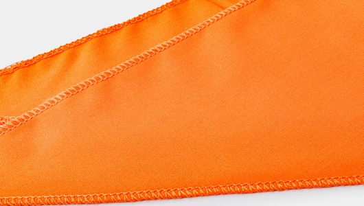 Бандана для собак (оранжевая) со светоотражающими элементами