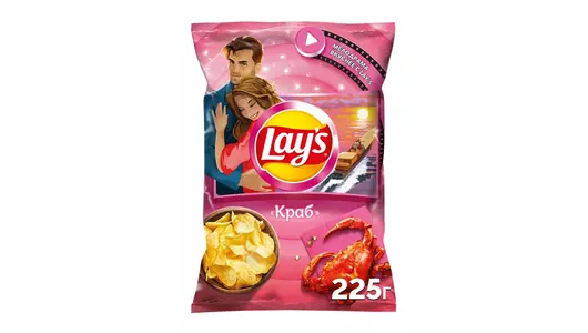 Чипсы картофельные Lay`s Краб 225 г