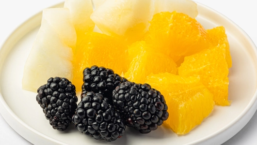 Фруктовый микс (дыня, апельсин, ежевика), 170 г