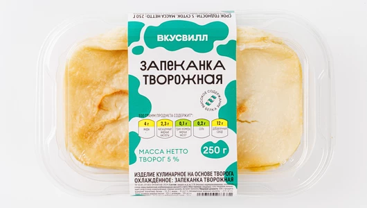 Запеканка творожная, 250 г