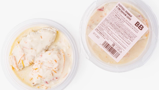 Голубцы ленивые в сметанном соусе