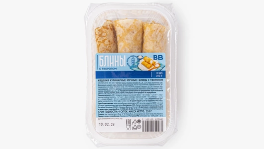 Блины с&nbsp;творогом, 210 г