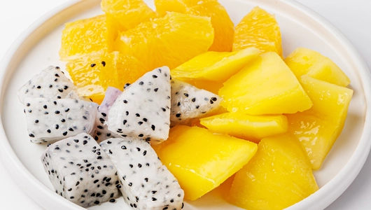 Фруктовый микс (манго, питахайя, апельсин), 200 г