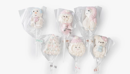 Маршмеллоу на палочке "Новогодняя коллекция", 1 шт.