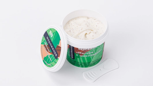 Мороженое "Мятное с Шоколадом"