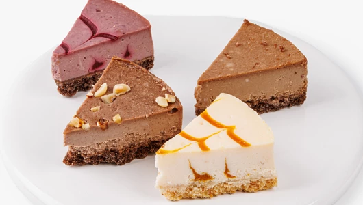 Набор чизкейков "Ассорти" (4 вкуса) зам.