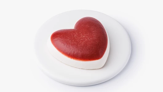 Торт муссовый "Клубничный бархат" зам.