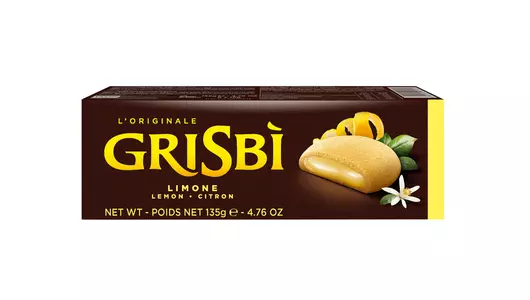 Печенье Grisbi с начинкой из лимонного крема 135 г