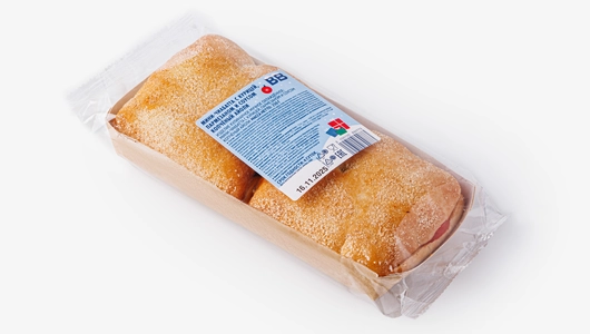 Мини-чиабатта с курицей, пармезаном и соусом копченый Айоли