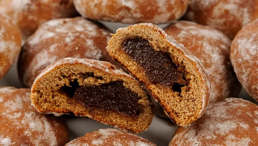 Пряники с абрикосовой начинкой