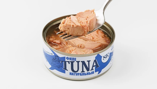 Тунец (скипджек) филе натуральный, 140 г