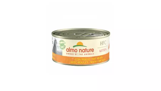 Almo Nature консервы Полнорационные консервы для Котят с Курицей, 150 г