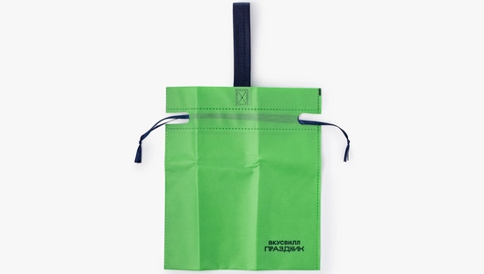 Сумка мини для&nbsp;хранения и&nbsp;подарков, зеленая