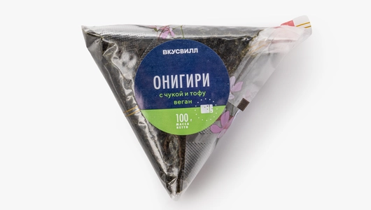 Онигири с&nbsp;чукой и&nbsp;тофу, веган