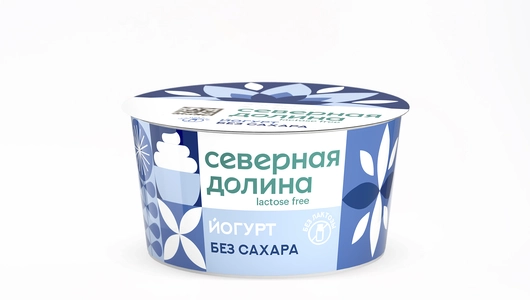 Йогурт Северная Долина безлактозный Классический 3,2% 130 г