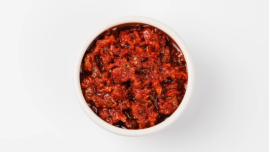 Брускетта из вяленых томатов и артишоков Брускетта из вяленых томатов и артишоков