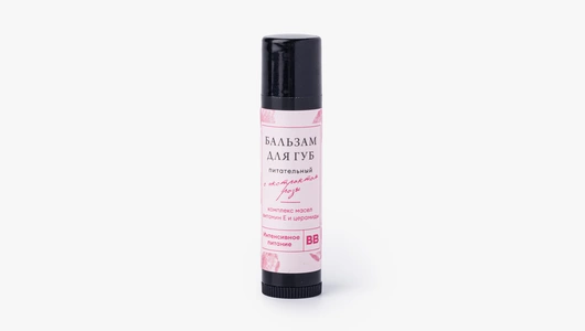 Бальзам для губ питательный с экстрактом розы