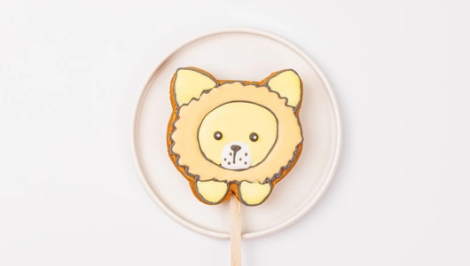 Пряник имбирный "Дружеские посиделки" на палочке, 1 шт