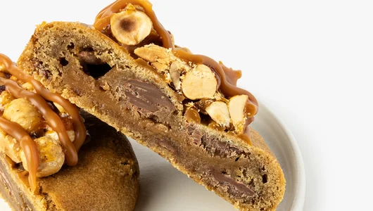 Печенье-кукис "Карамель-фундук"