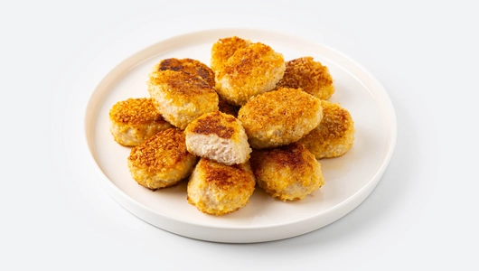 Котлеты мини из цыпленка-бройлера хрустящие, зам.
