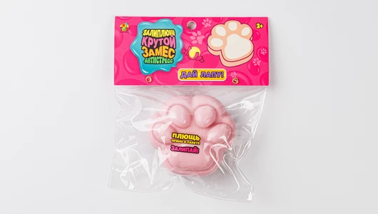 Игрушка-антистресс "Дай лапу", в асс.