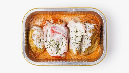 Перец фаршированный с&nbsp;курицей