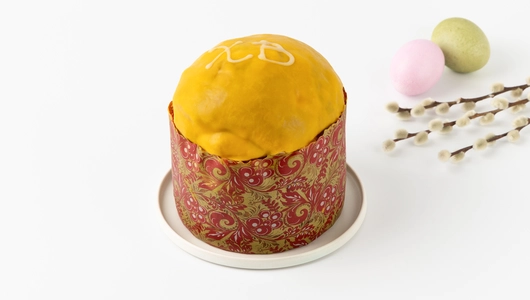 Кулич "Пасхальный", дрожжевой (с изюмом), 400 г