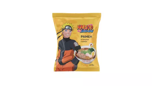 Лапша Naruto Рамен со вкусом курицы пакет 93 г