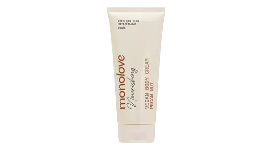 Крем для тела питательный vegan pecan nut Monolove, 200 мл