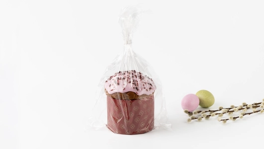 Кулич "Пасхальный" с&nbsp;клюквой, дрожжевой, 300 г