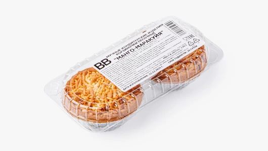 Корзиночки песочные "Манго-маракуйя"