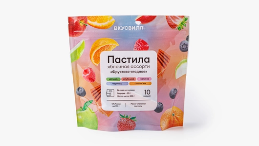 Ассорти из яблочной пастилы "Фруктово-ягодное"