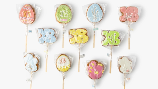 Пряник на&nbsp;палочке "Пасхальный", 1шт.