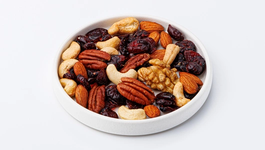 Смесь ореховая с клюквой, кафе