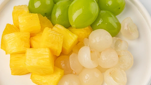 Фруктовый микс (виноград, ананас, лонган), 240 г