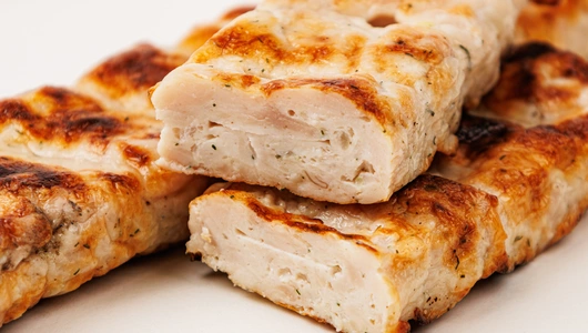 Люля-кебаб из курицы, жареный Люля-кебаб из курицы, жареный