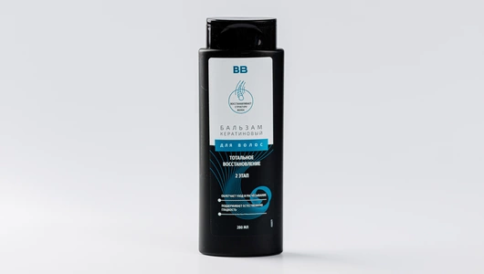 Бальзам для волос кератиновый "Тотальное восстановление"