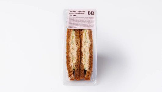 Сэндвич с тунцом и салатом Айсберг Сэндвич с тунцом и салатом Айсберг