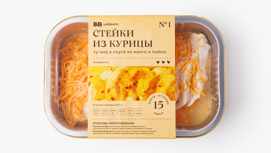 Стейки из курицы в соусе из манго и лайма Стейки из курицы в соусе из манго и лайма