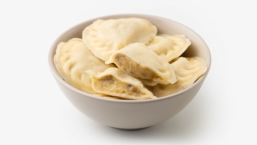 Вареники "картофель-мясо" с мукой из твёрдых сортов пшеницы